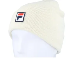 Fushun F-box Beanie Antique White Cuff - Fila