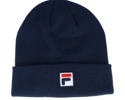 Fushun F-box Beanie Black Iris Cuff - Fila