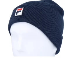 Fushun F-box Beanie Black Iris Cuff - Fila