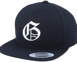 G Letter 3D Black Snapback - Iconic