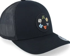 Gambit Hat 1010 Black/Black Trucker - Alpinestars