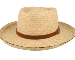Gambler Raffia Beige Straw Hat - Stetson