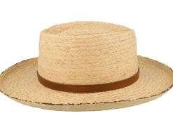 Gambler Raffia Beige Straw Hat - Stetson