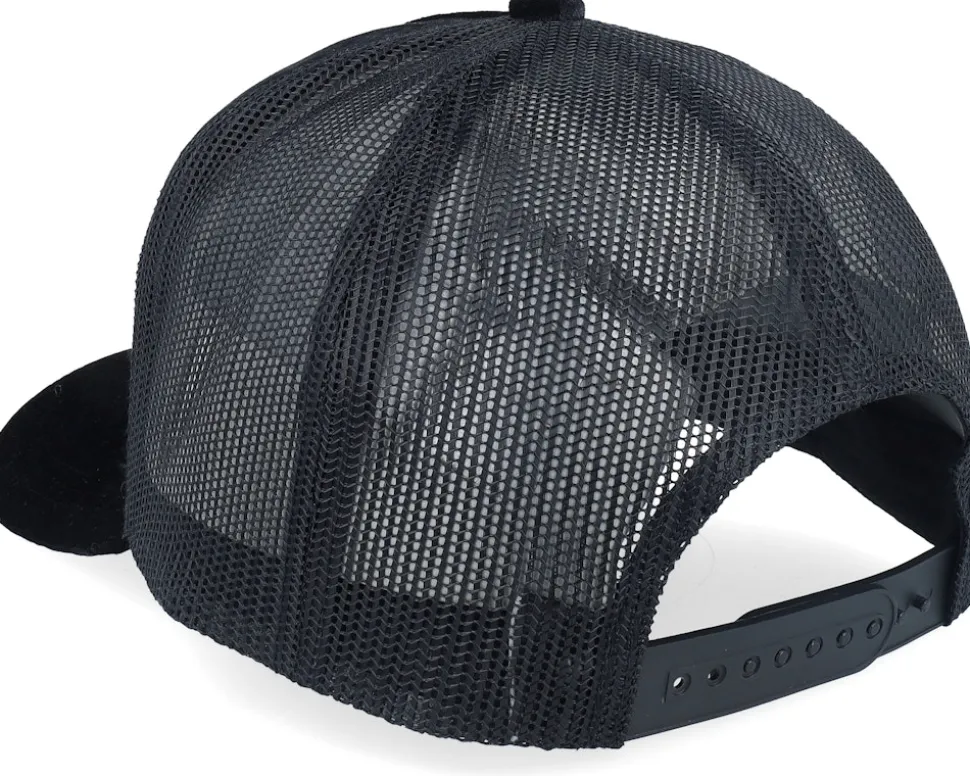 Gang Of Capybara Patch Velvet Black Trucker - Calza Pennello