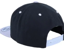 Gangster Cat Black/Silver Snapback - Iconic