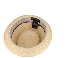 Gareth Raffia Beige Straw Hat - Mayser