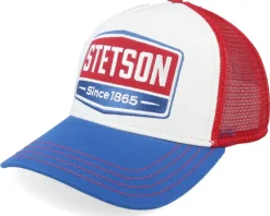 Gasoline Beige/Green Trucker - Stetson