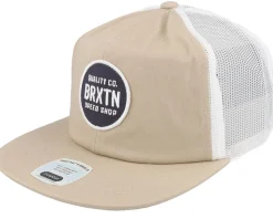 Gateway Hat Sand/Off White Trucker - Brixton