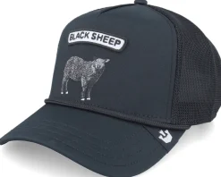 Gb2 Black Sheep The Rocker Relaxed Black A-Frame Trucker - Goorin Bros.