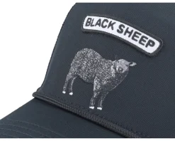 Gb2 Black Sheep The Rocker Relaxed Black A-Frame Trucker - Goorin Bros.