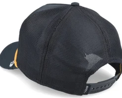Gb2 Lion The Rocker Relaxed Black A-Frame Trucker - Goorin Bros.