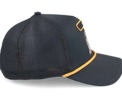 Gb2 Lion The Rocker Relaxed Black A-Frame Trucker - Goorin Bros.