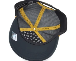 Gb2 Lion The Rocker Relaxed Black A-Frame Trucker - Goorin Bros.
