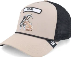 Gb2 Lion The Rocker Relaxed Black A-Frame Trucker - Goorin Bros.
