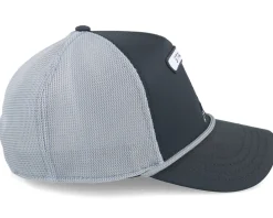 Gb2 Stallion The Rocker Relaxed Black/Grey A-Frame Trucker - Goorin Bros.