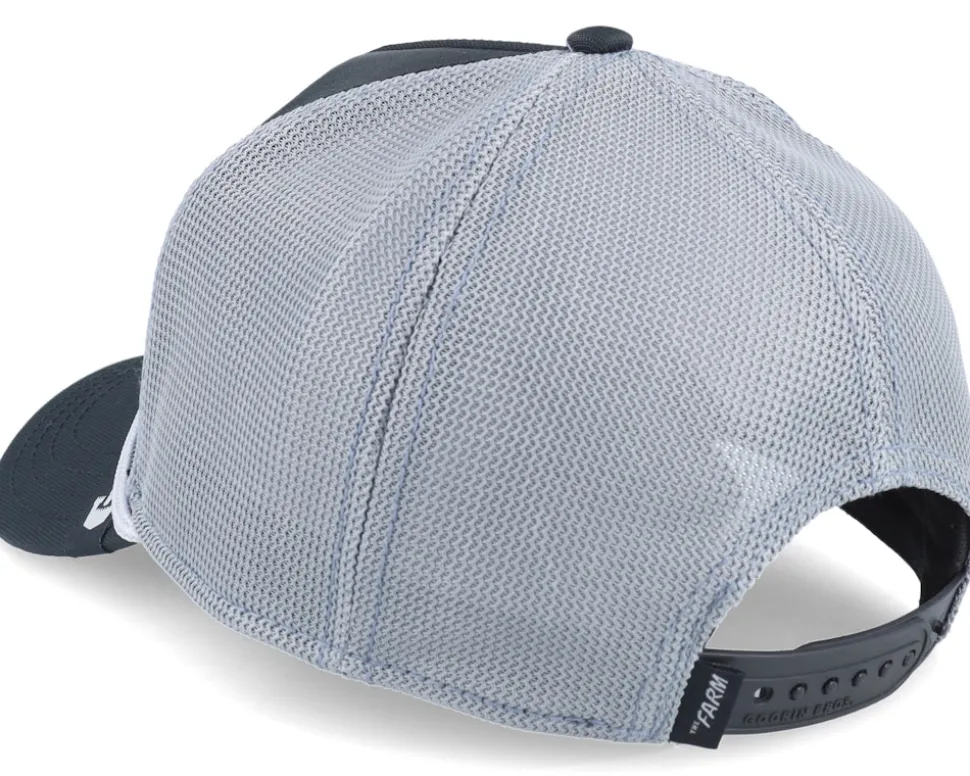 Gb2 Wolf The Rocker Relaxed Black/Grey A-Frame Trucker - Goorin Bros.