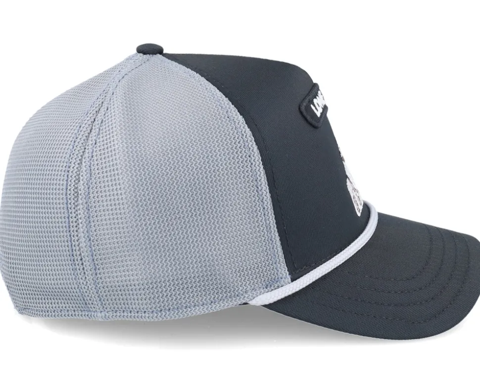 Gb2 Wolf The Rocker Relaxed Black/Grey A-Frame Trucker - Goorin Bros.