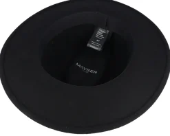 Gedeon Wool Black Fedora - Mayser