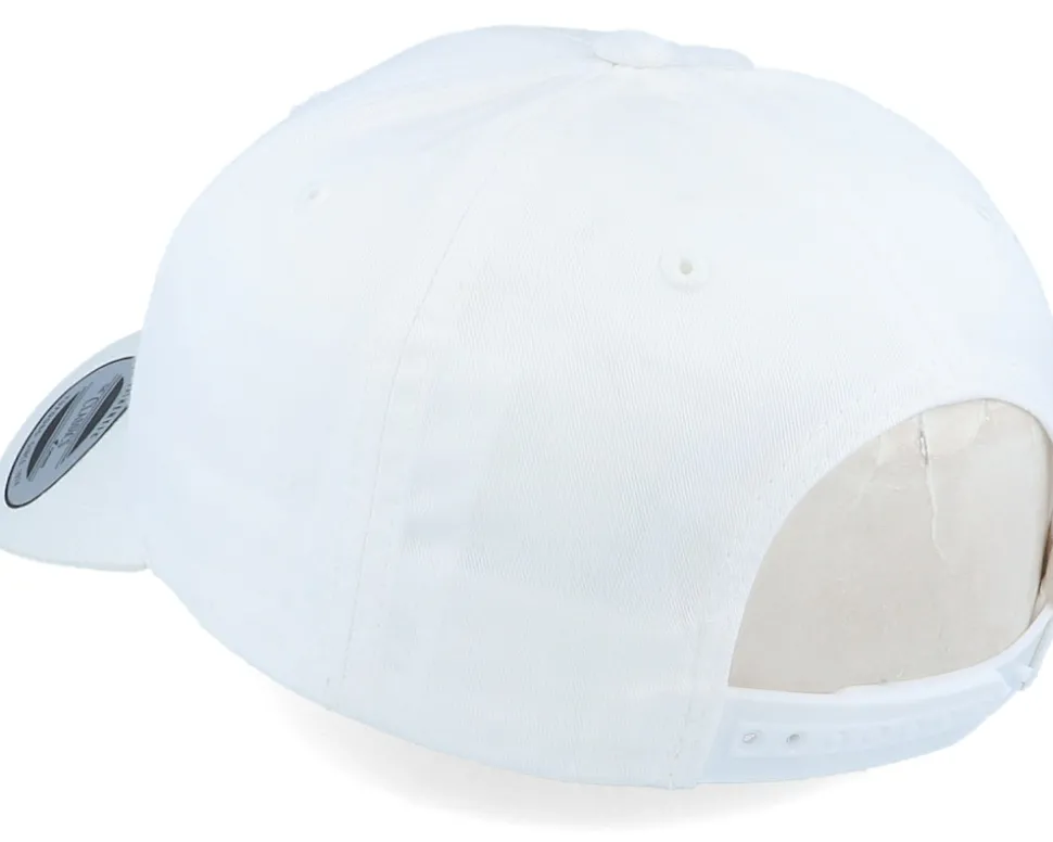 Geometric Logo White Curved Adjustable - Iconic