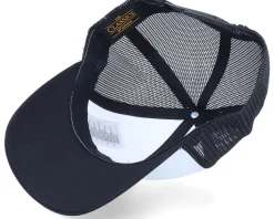 Geometric Fox Logo White/Black Trucker - Iconic