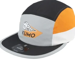Geometric Logo Cloudfit Grey/Black/Orange 5-panel - Kumo