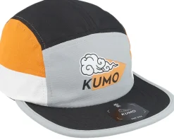 Geometric Logo Cloudfit Grey/Black/Orange 5-panel - Kumo