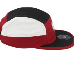 Geometric Logo Cloudfit Red/Black/White 5-panel - Kumo