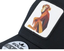 Geometry Monkey Patch Black Trucker - Iconic