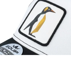 Geometry Penguin Patch White/Black Trucker - Iconic