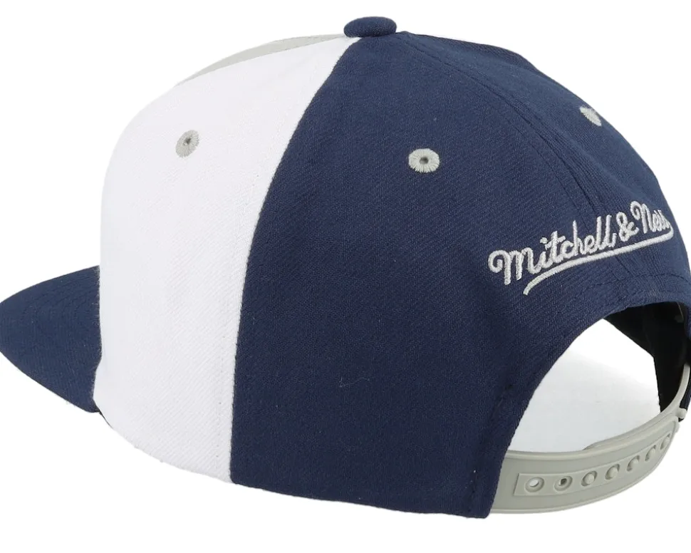 Georgetown Hoyas Billboard 2 Grey/Blue Snapback - Mitchell & Ness