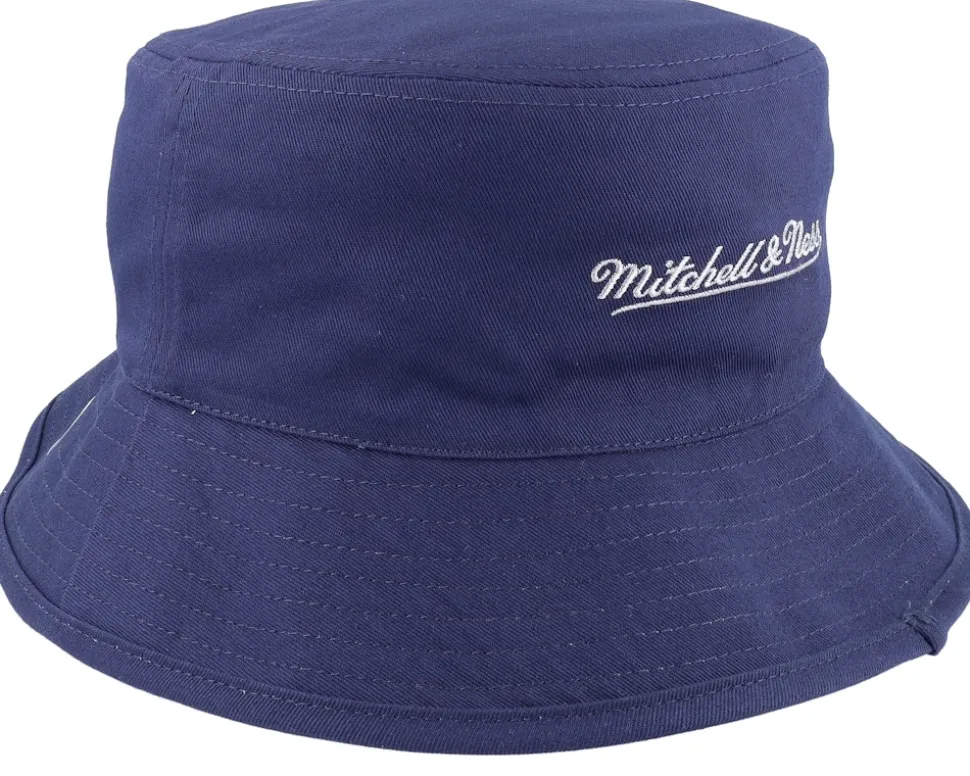 Georgetown Hoyas Newco Navy/Grey Bucket - Mitchell & Ness