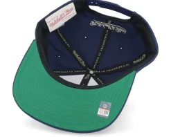 Georgetown Hoyas Retro Sport V Navy Snapback - Mitchell & Ness