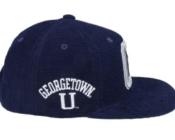 Georgetown Hoyas U All Directions Navy Snapback - Mitchell & Ness