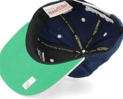 Georgetown Hoyas Varsity Letter Blue/Grey Snapback - Mitchell & Ness