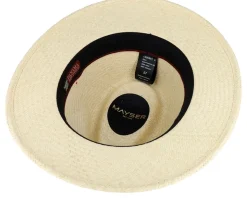 Gero Panama Grob Natur Straw Hat - Mayser
