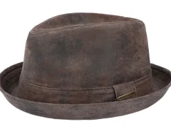 Gesperrt Player Pigskin Brown Trilby - Stetson