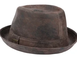 Gesperrt Player Pigskin Brown Trilby - Stetson