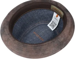 Gesperrt Player Pigskin Brown Trilby - Stetson