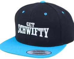 Get Schwifty Black/Teal Snapback - Scenes
