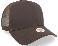 Glencheck Brown Trucker - Djinns