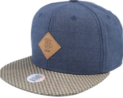 Glencheck Grey Snapback - Djinns