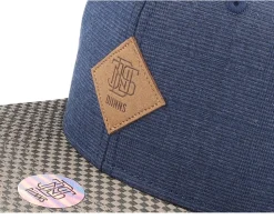 Glencheck Navy Strapback - Djinns