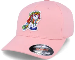 Glorious Unicorn Curls Pink Flexfit - Unicorns