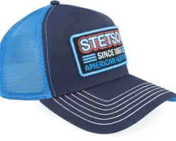 Glow In The Dark Blue A-Frame Trucker - Stetson