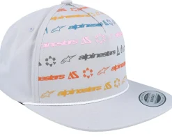 Glphy Hat Grey Snapback - Alpinestars