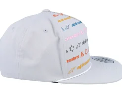 Glphy Hat Grey Snapback - Alpinestars