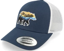 Go Outside Bear Navy/White Trucker - Wild Spirit