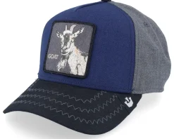 Goat Field 100 All Over Wool Navy A-Frame Adjustable - Goorin Bros.