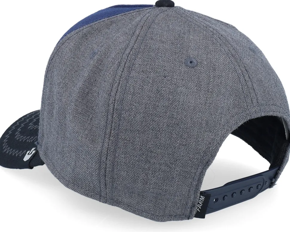 Goat Field 100 All Over Wool Navy A-Frame Adjustable - Goorin Bros.