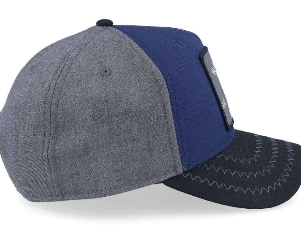 Goat Field 100 All Over Wool Navy A-Frame Adjustable - Goorin Bros.
